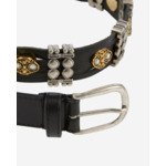 Ceinture En Cuir Avec Studs
