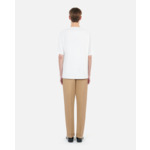 T-Shirt Écru Sérigraphie Eagles On Fire Homme