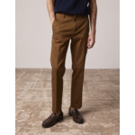 Chino Geofrey en twill marron