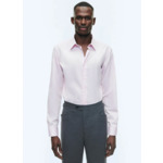 Chemise à col droit en coton