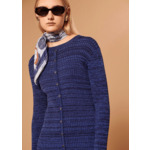 Robe Ralie-Bleu en Viscose