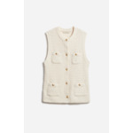 Cardigan Sans Manches Elisabeth En Coton