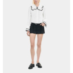 Chemise En Soie Blanche Femme