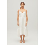 Robe midi satinée