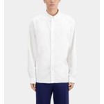Chemise Oxford Blanche Avec Broderie Homme