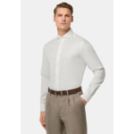 Chemise En Coton Nylon Extensible Slim Fit