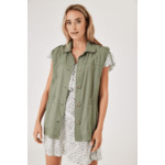 Women Jacket Green