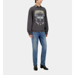Sweatshirt Avec Print Papillon Devant Homme