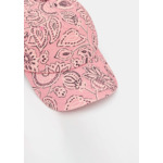 Casquette Carole-rose imprimé bandana