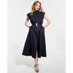 Robe Riyad Marine en Coton