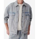 Veste En Denim Imprimée Fukaspe