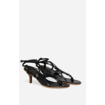 Sandales en Cuir à Tannage Végétal En Viscose