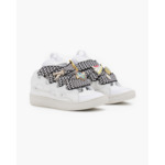 Lanvin Leather Curb Sneaker 3.0 White
