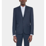 Veste De Costume En Laine Bleu Marine Homme