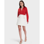 Blouse Colibri Rouge en Polyester