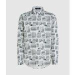 PARIS AOP POPLIN SHIRT