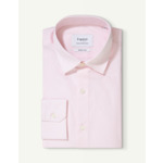 Chemise Contemporaine en popeline rayée rose