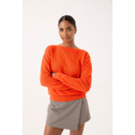 Women Sweater Orange