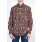 Chemise Manches Longues À  Motif Fleurs