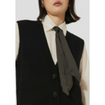Gilet Gilles-Charcoal en Laine Rws