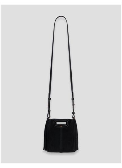 Sac M mini en cuir suède