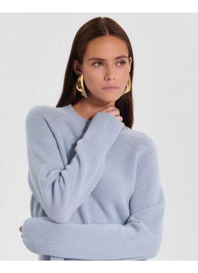 Pull Neona Bleu Ciel en Laine