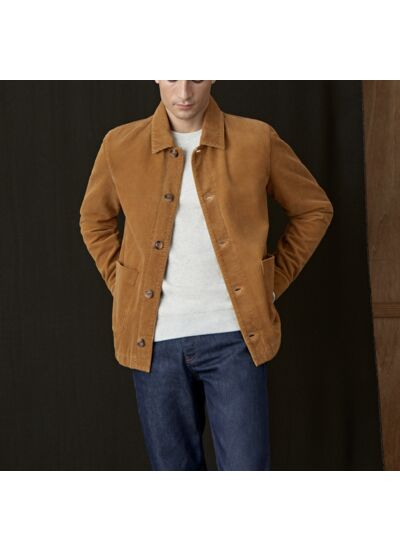 Blouson en velours River Earth