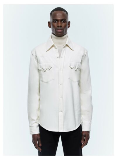 Surchemise en flanelle de coton