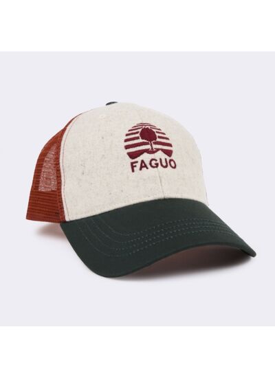 TRUCKER CAP HEADS WOVEN