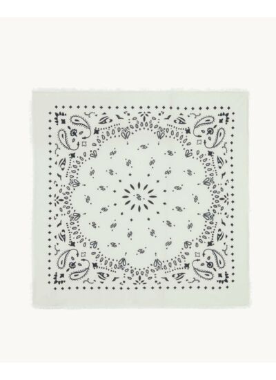 bandana HACHIKO Grand Bandana Cachemire Imprimé, 2 fils
