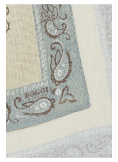 Pochette Macro-Fantaisie En Lin