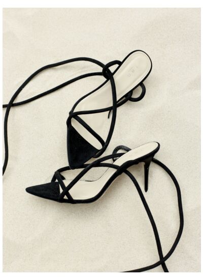 Sandales À Talons Suède