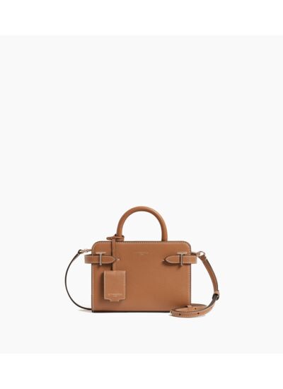 Mini sac à main Emilie en cuir grainé