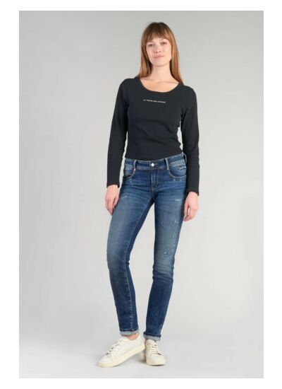 Jeans push-up droite PULP, longueur 34