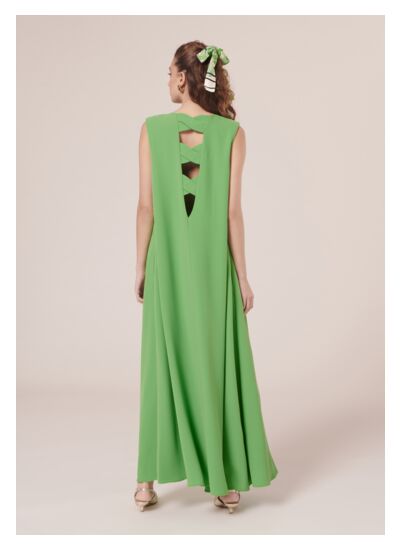 Robe Roxy-Vert en Polyester
