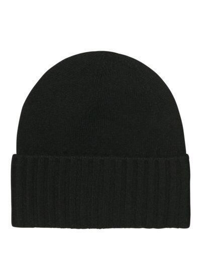 Bonnet cachemire NOIR
