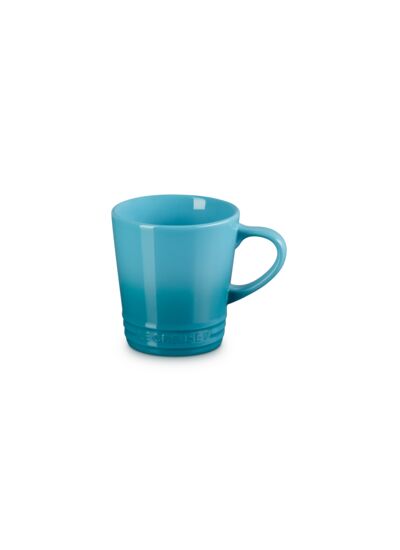 Mug V 330ml en céramique bleu caraïbe