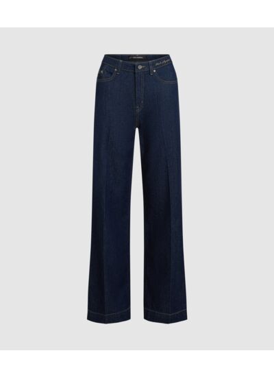 WIDE LEG RINSE JEANS