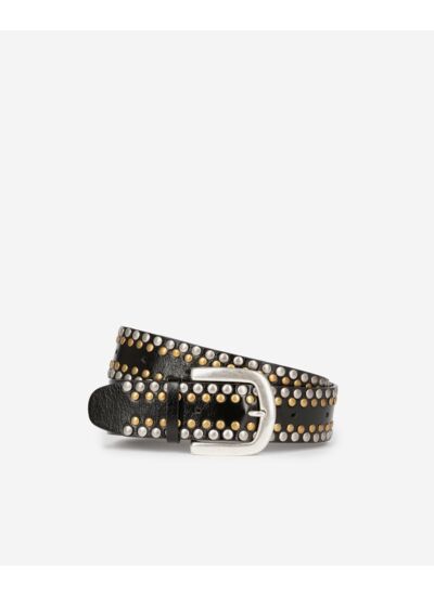 Ceinture En Cuir Avec Studs