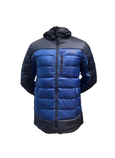 M Porter Heights FS Hooded Down Jacket Bleu