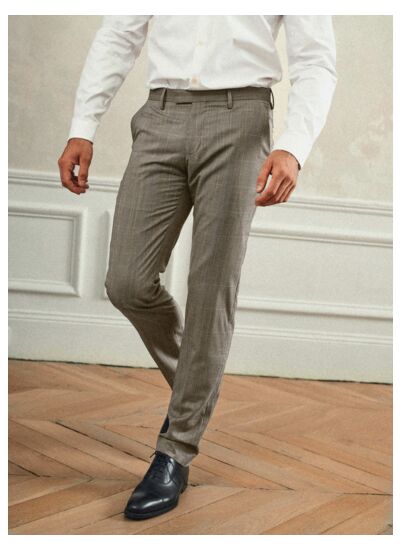 Pantalon de costume Gekko Beige