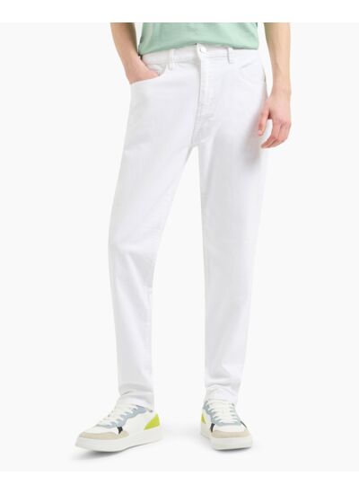 Pantalon blanc à 5 poches
