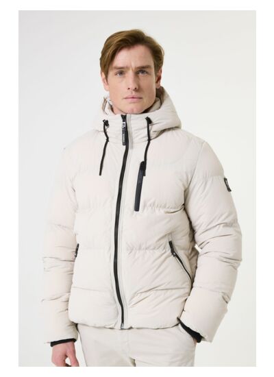 Men Coat White