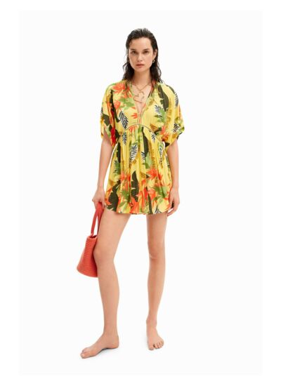 SWIM TOP TROPICAL PARTY