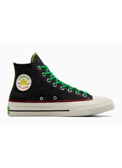 Chuck 70 Hi Black/Egret/Multi