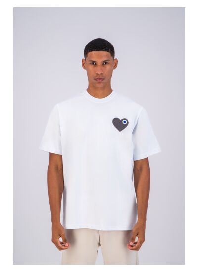 T-SHIRT COEUR CHIC