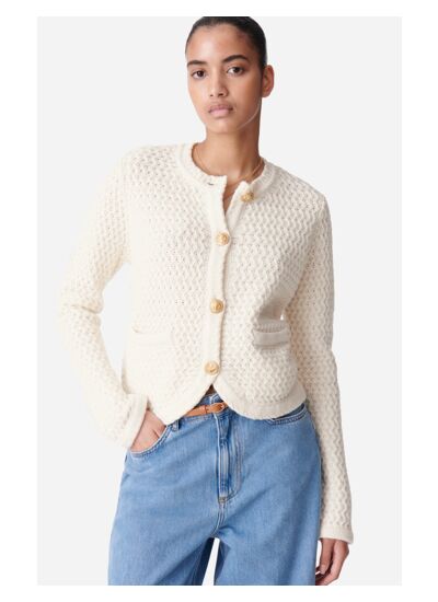 Gilet Dorina En Coton Et Laine