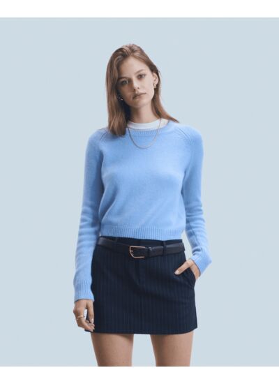 Pull Col Rond Raglan