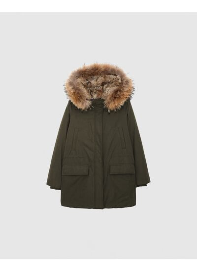 Parka Parson Kaki en Coton