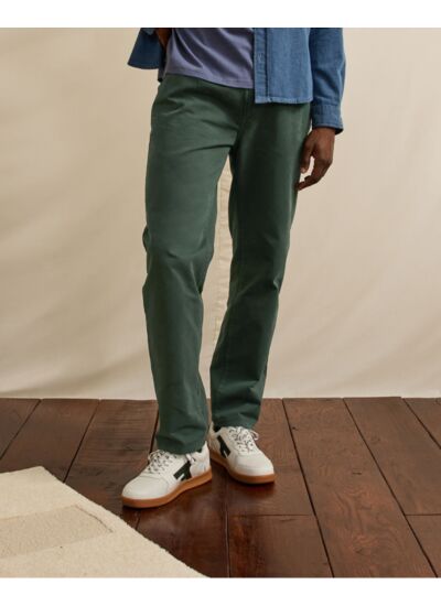 Chino vert foncé